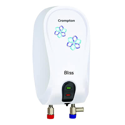 Buy Crompton BLISS03 Instant Water Geyser (White, 3 Litre) online for the  best u0026 lowest price in India with offers, deals and coupons