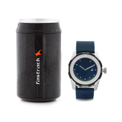 Buy Fastrack Men s 3099SP05C Analog Sports Watch Blue Round online for the best lowest price in India with offers deals and coupons